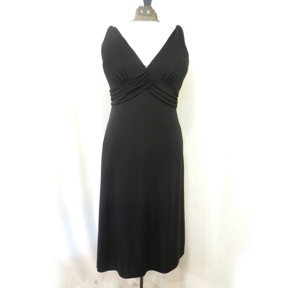 LOFT Sleeveless High Backed Cocktail Dress